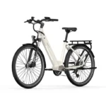 Vélo électrique ville – QREATE Citypro – 250W – Batterie amovible 36V 15Ah – Jusqu’à 100 km d’autonomie – Shimano 7 vitesses – Gris – Image 2